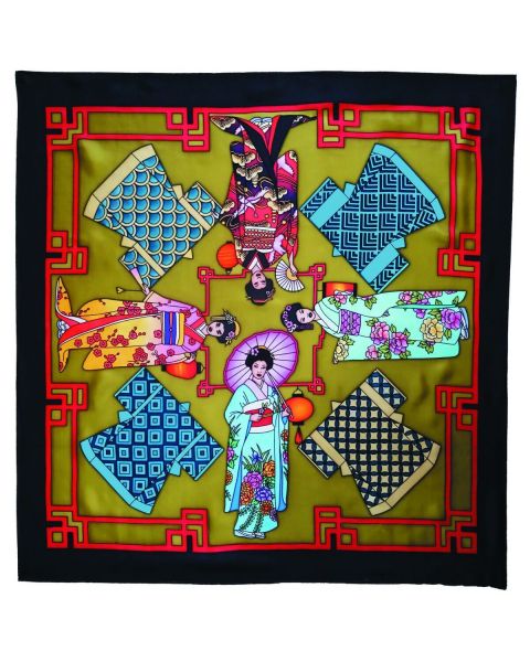 Geishas - 90 x 90 cm