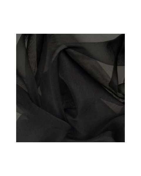 Organza 5.5 / Zwart / 140 cm breed